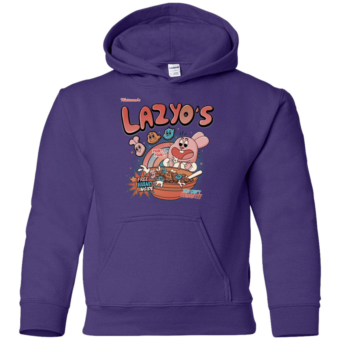Sweatshirts Purple / YS Lazyo's Youth Hoodie