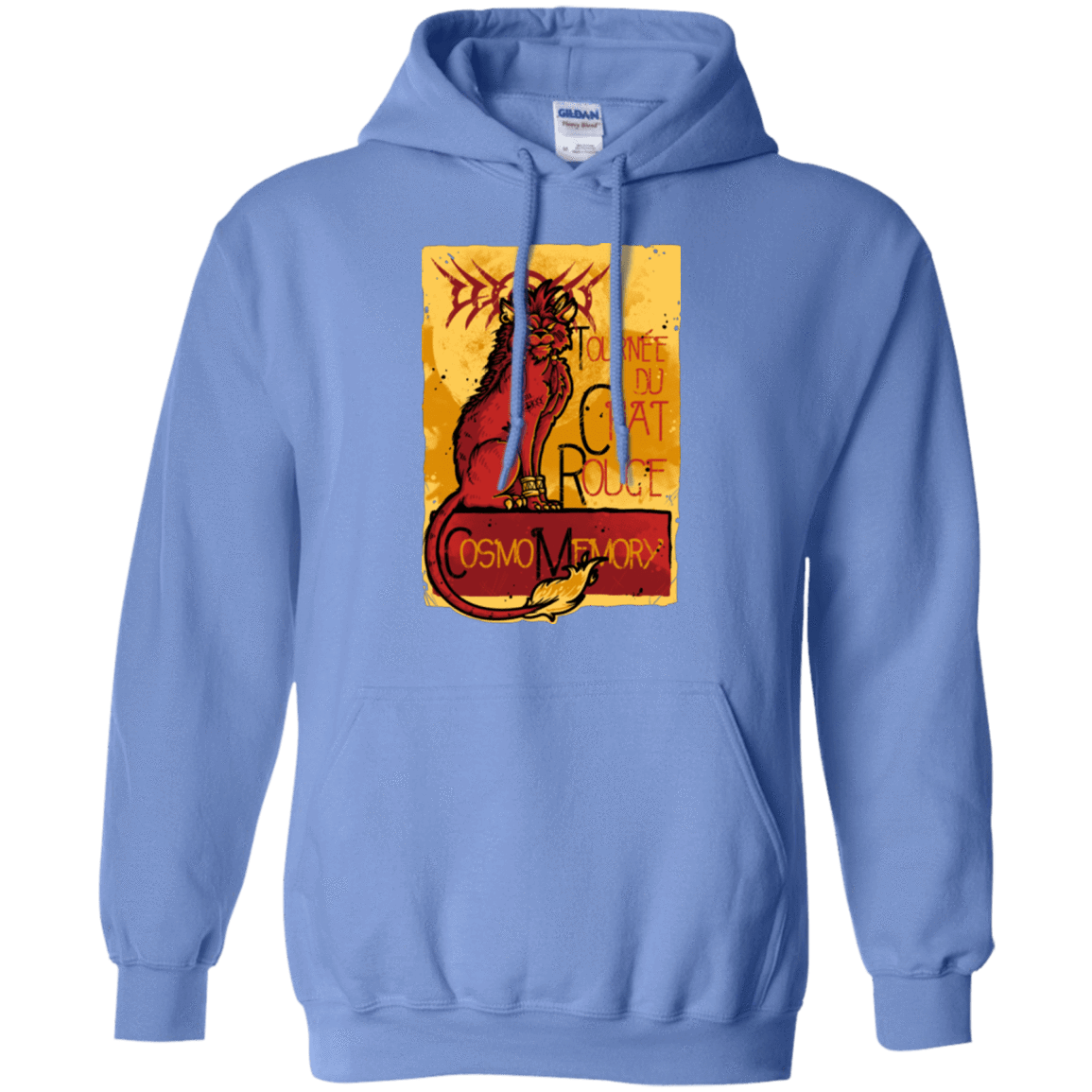 Sweatshirts Carolina Blue / Small LE CHAT ROUGE Pullover Hoodie