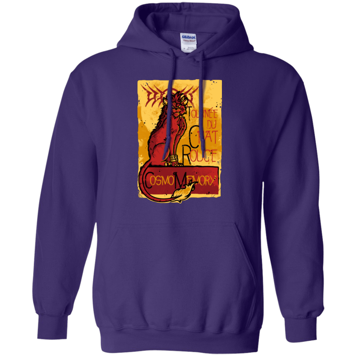 Sweatshirts Purple / Small LE CHAT ROUGE Pullover Hoodie