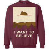 Sweatshirts Maroon / Small Le Petit Believer Crewneck Sweatshirt