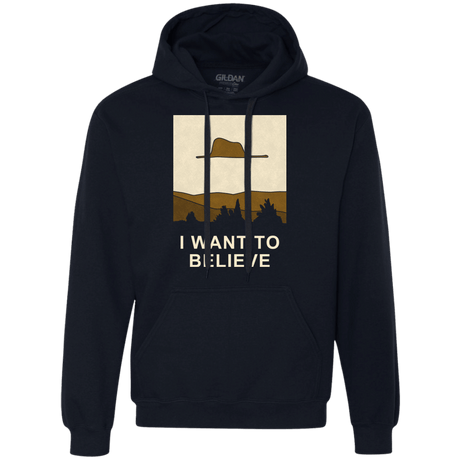 Sweatshirts Navy / Small Le Petit Believer Premium Fleece Hoodie