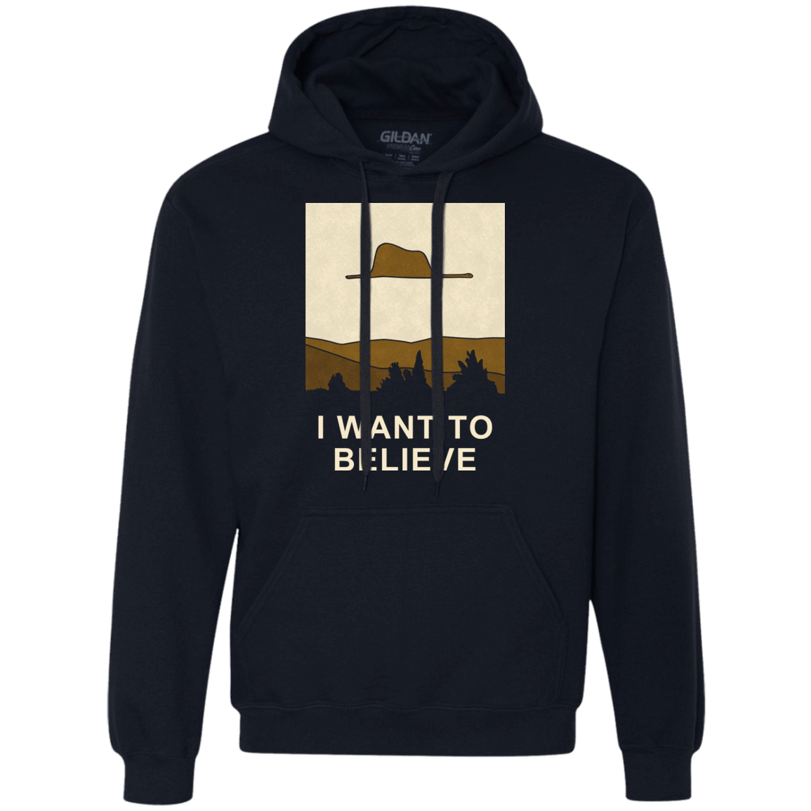 Sweatshirts Navy / Small Le petit believer Premium Fleece Hoodie