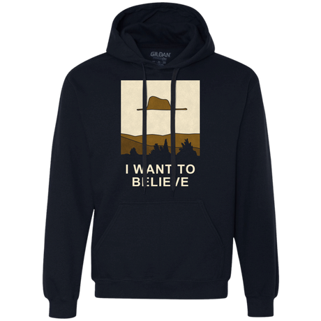 Sweatshirts Navy / Small Le petit believer Premium Fleece Hoodie