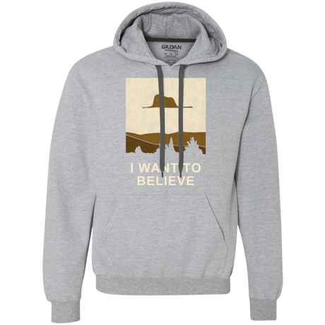 Sweatshirts Sport Grey / Small Le Petit Believer Premium Fleece Hoodie