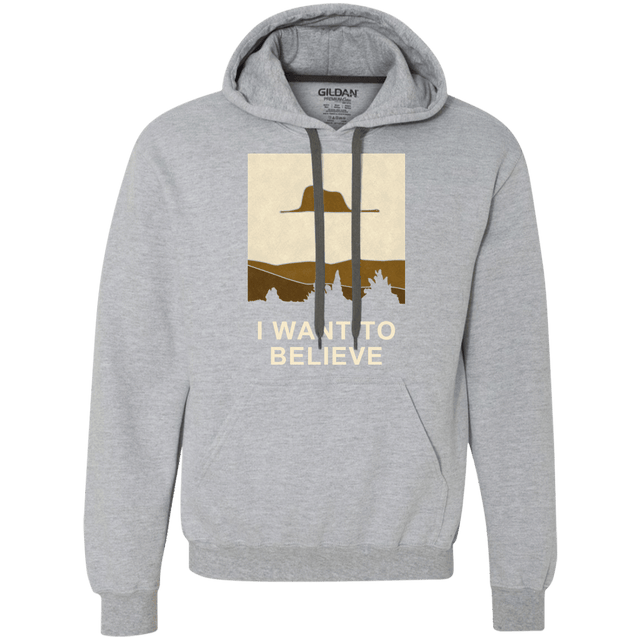 Sweatshirts Sport Grey / Small Le Petit Believer Premium Fleece Hoodie