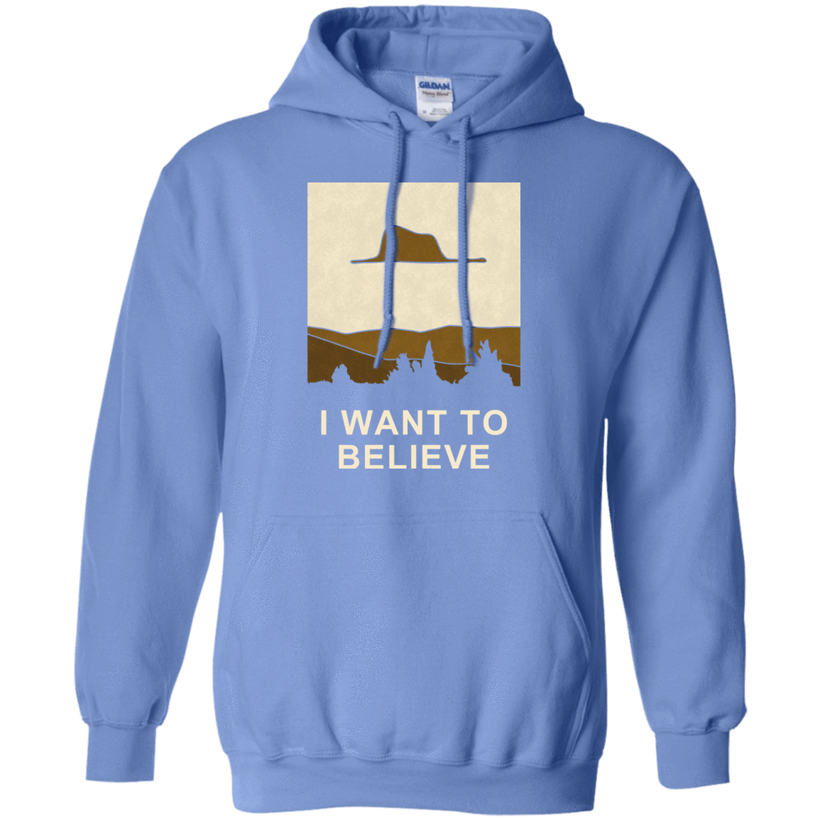 Sweatshirts Carolina Blue / Small Le Petit Believer Pullover Hoodie
