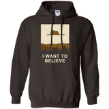Sweatshirts Dark Chocolate / Small Le petit believer Pullover Hoodie