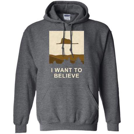 Sweatshirts Dark Heather / Small Le petit believer Pullover Hoodie