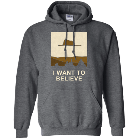 Sweatshirts Dark Heather / Small Le Petit Believer Pullover Hoodie