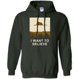 Sweatshirts Forest Green / Small Le petit believer Pullover Hoodie