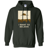 Sweatshirts Forest Green / Small Le Petit Believer Pullover Hoodie