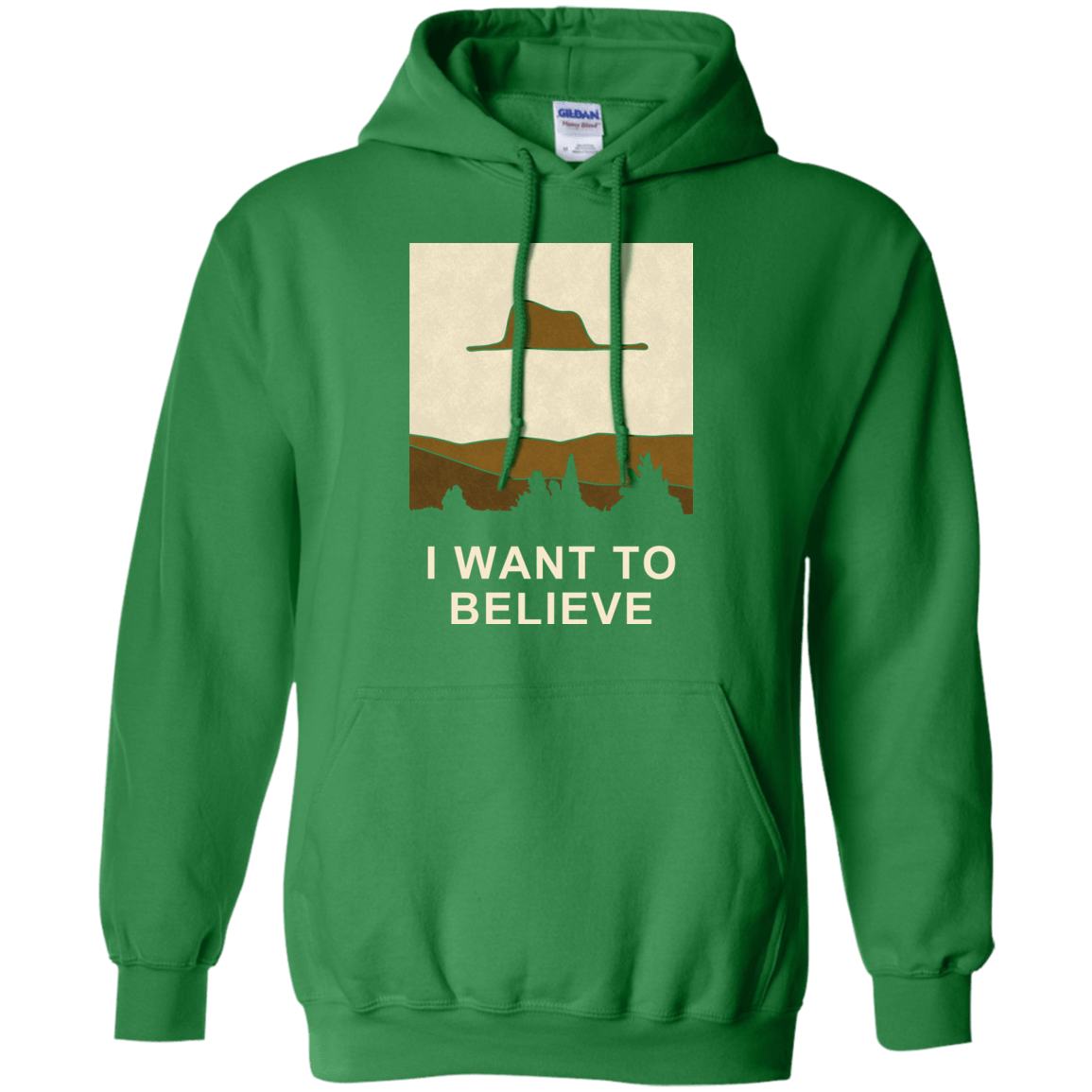 Sweatshirts Irish Green / Small Le Petit Believer Pullover Hoodie