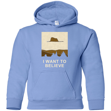 Sweatshirts Carolina Blue / YS Le Petit Believer Youth Hoodie