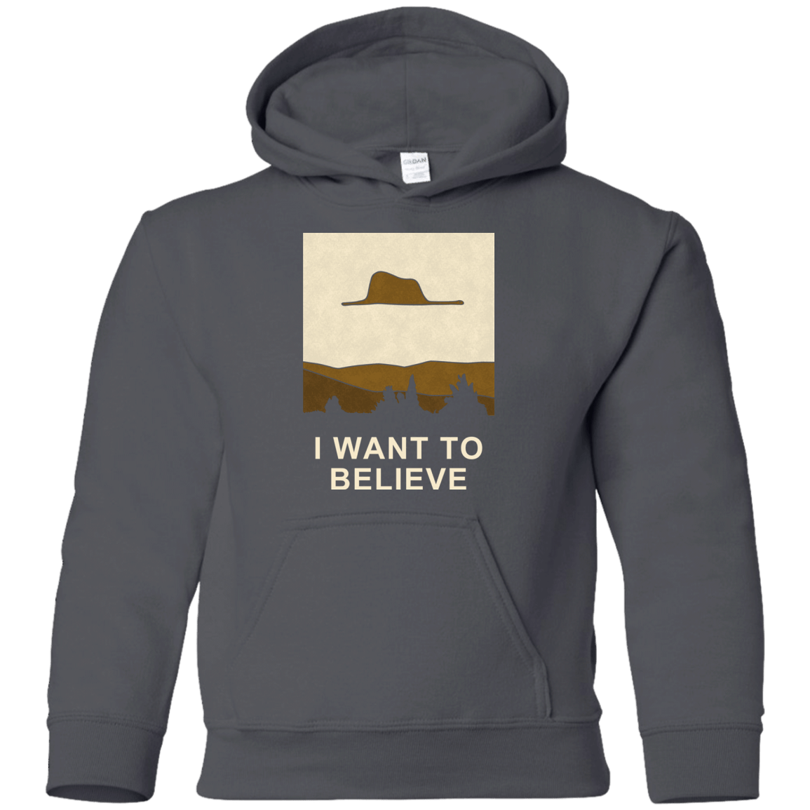 Sweatshirts Charcoal / YS Le Petit Believer Youth Hoodie
