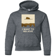 Sweatshirts Dark Heather / YS Le Petit Believer Youth Hoodie