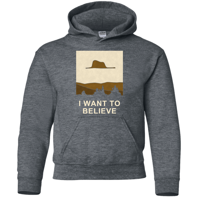 Sweatshirts Dark Heather / YS Le Petit Believer Youth Hoodie