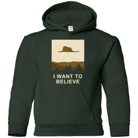 Sweatshirts Forest Green / YS Le petit believer Youth Hoodie