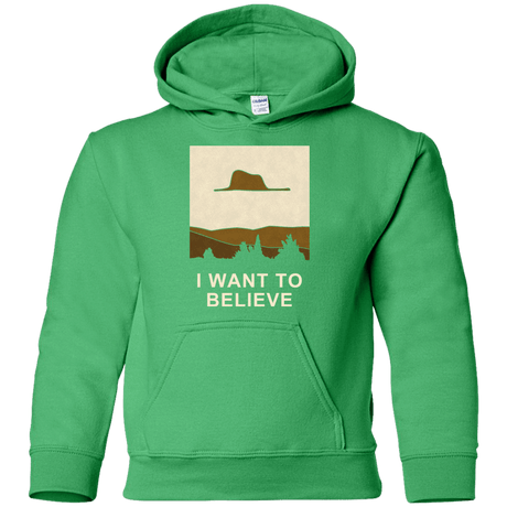 Sweatshirts Irish Green / YS Le petit believer Youth Hoodie