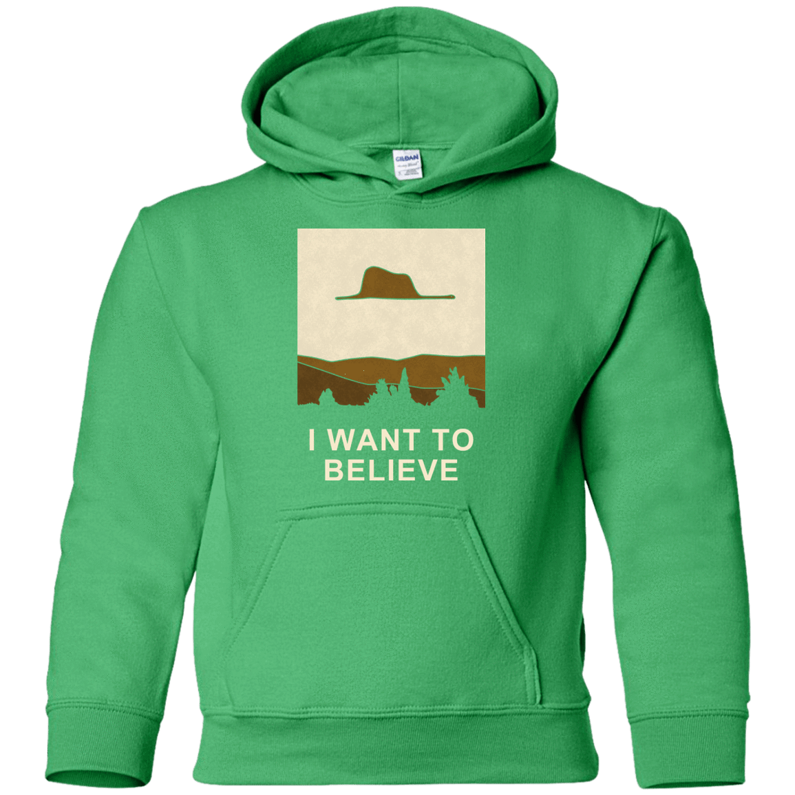 Sweatshirts Irish Green / YS Le Petit Believer Youth Hoodie