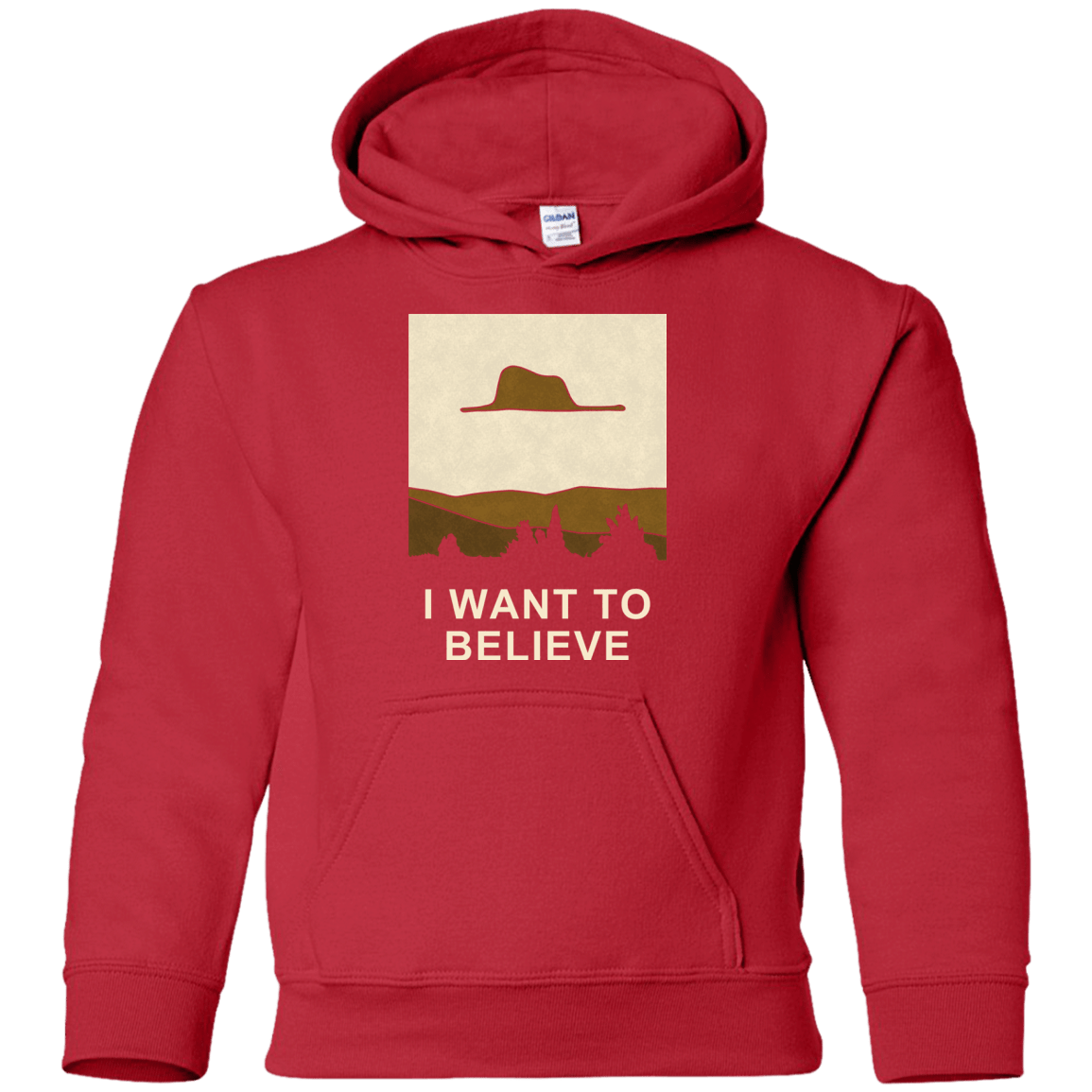 Sweatshirts Red / YS Le Petit Believer Youth Hoodie