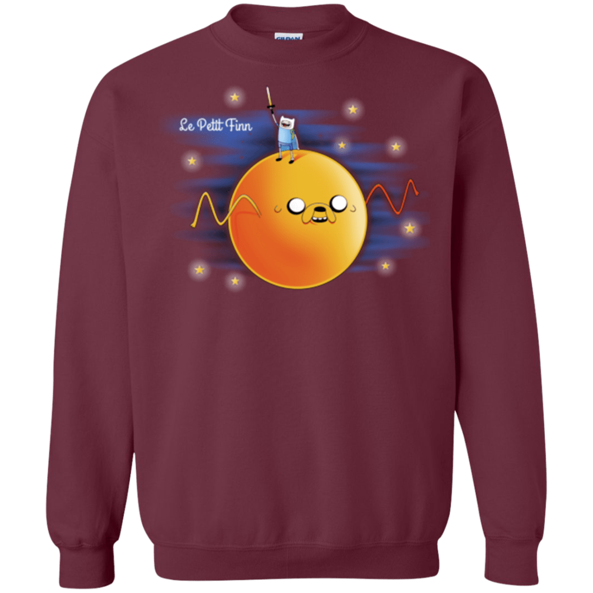 Sweatshirts Maroon / S Le Petit Finn Crewneck Sweatshirt