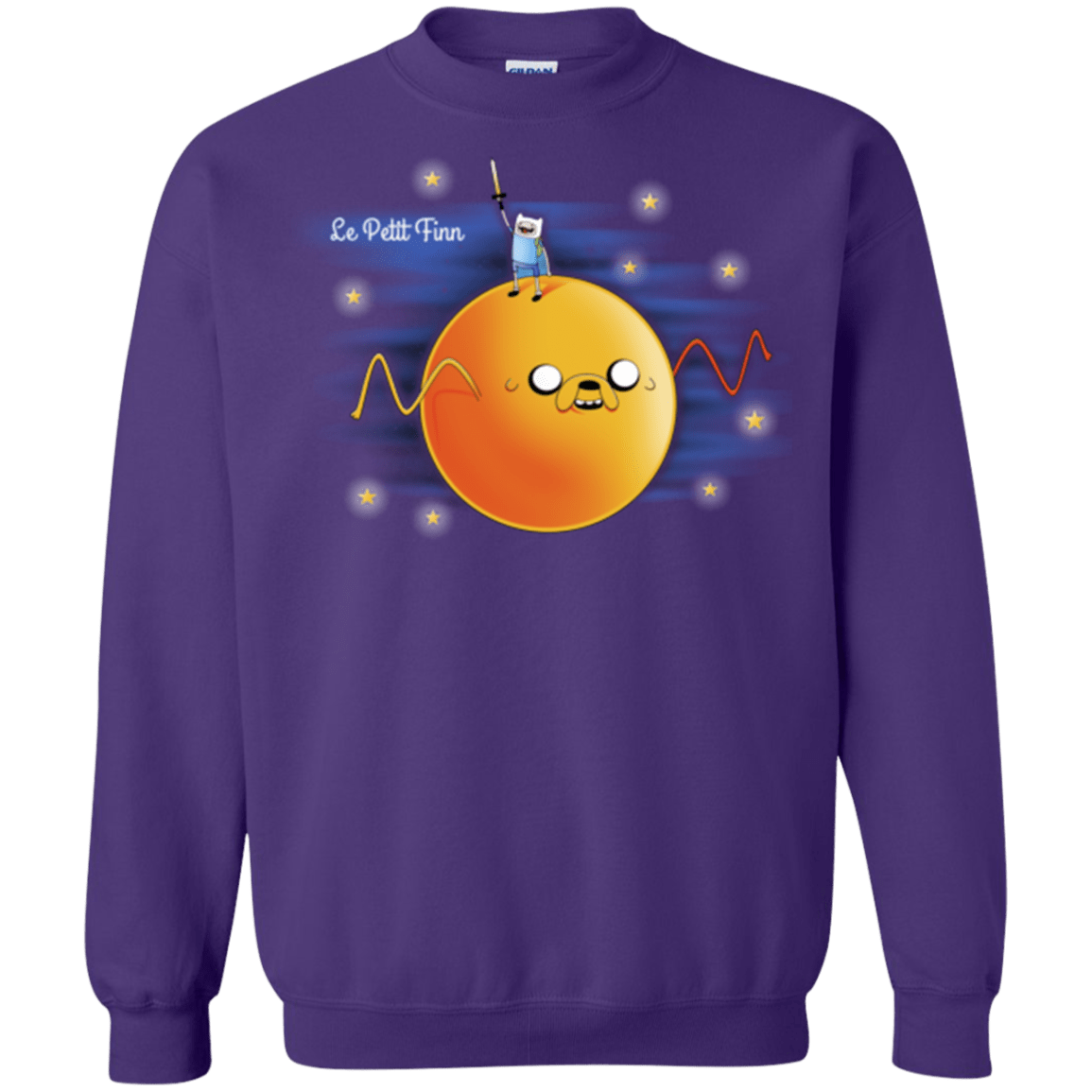 Sweatshirts Purple / S Le Petit Finn Crewneck Sweatshirt