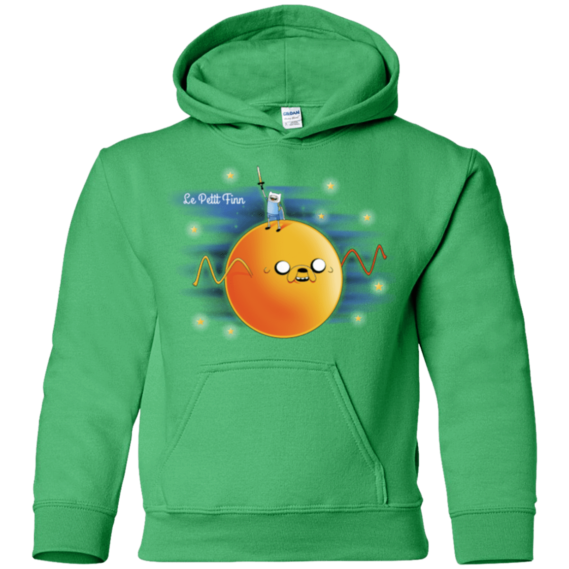 Sweatshirts Irish Green / YS Le Petit Finn Youth Hoodie