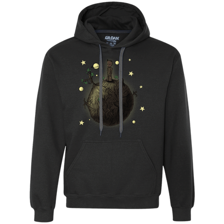 Sweatshirts Black / S Le Petit Groot Premium Fleece Hoodie