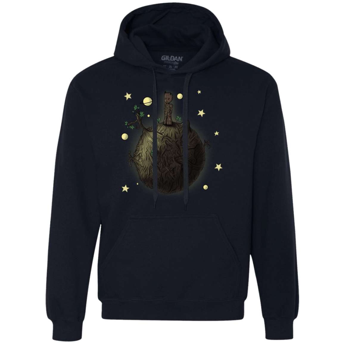 Sweatshirts Navy / S Le Petit Groot Premium Fleece Hoodie