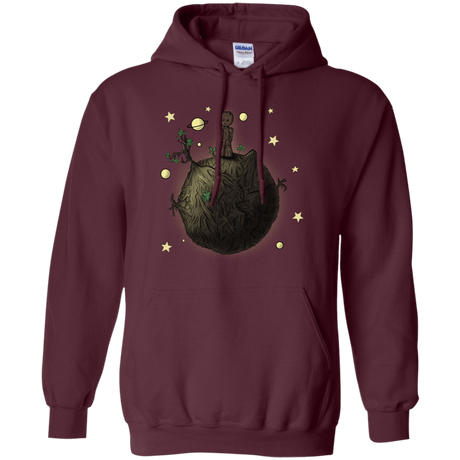 Sweatshirts Maroon / S Le Petit Groot Pullover Hoodie