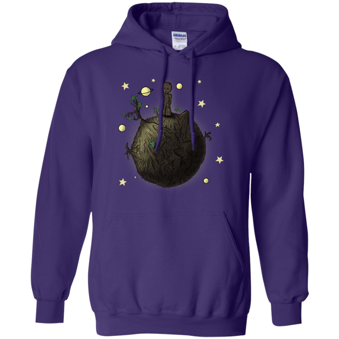 Sweatshirts Purple / S Le Petit Groot Pullover Hoodie