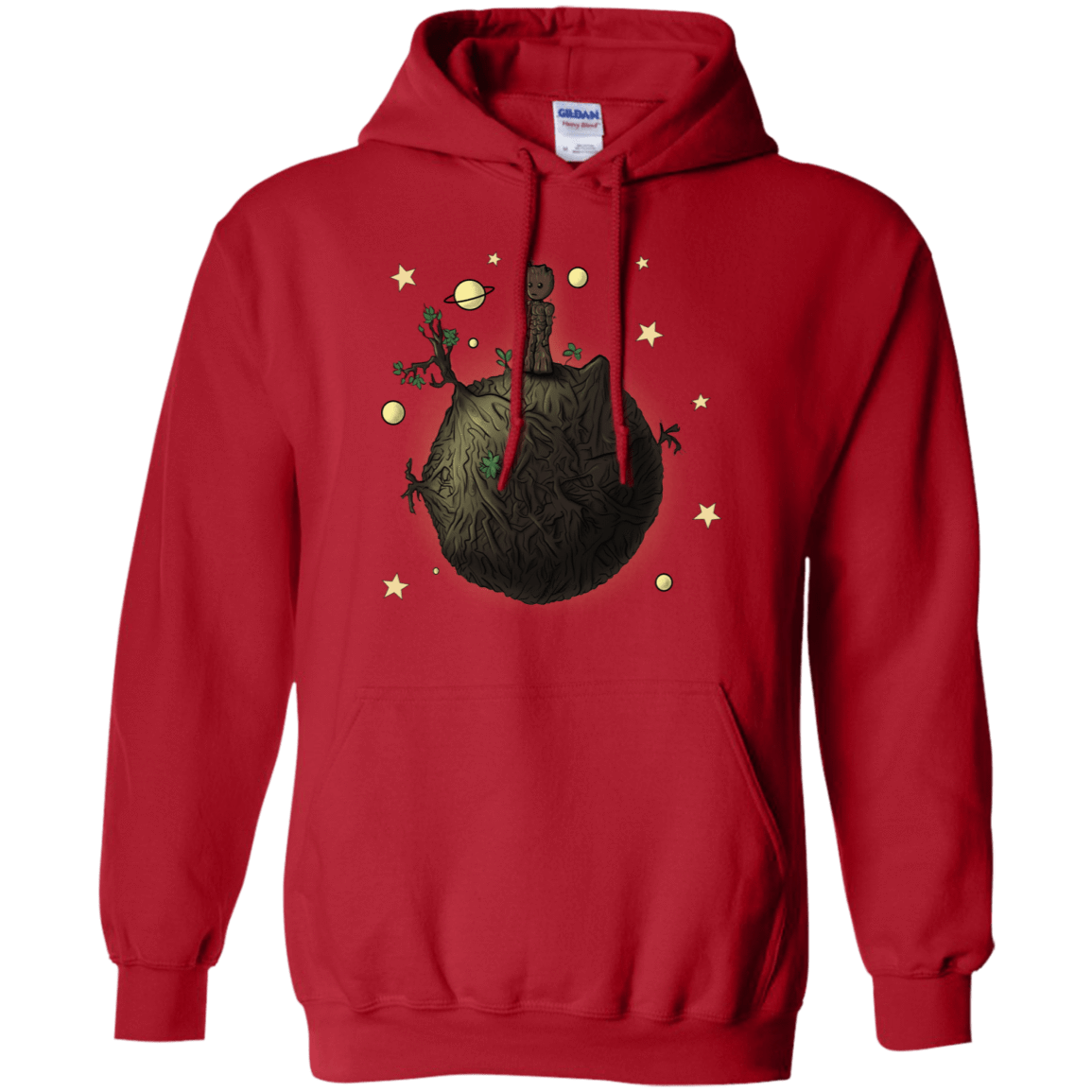 Sweatshirts Red / S Le Petit Groot Pullover Hoodie