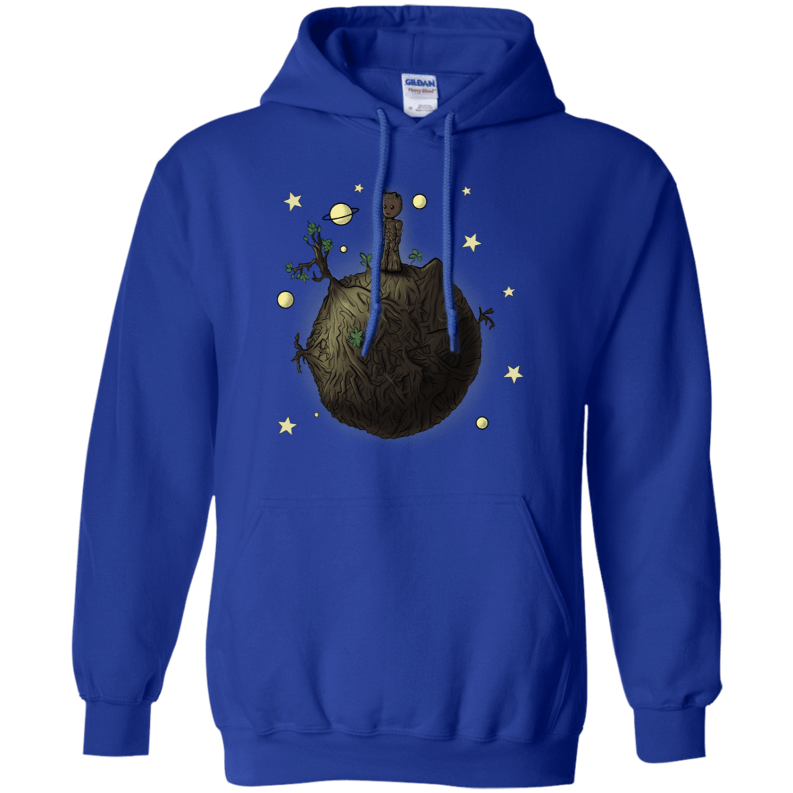 Sweatshirts Royal / S Le Petit Groot Pullover Hoodie