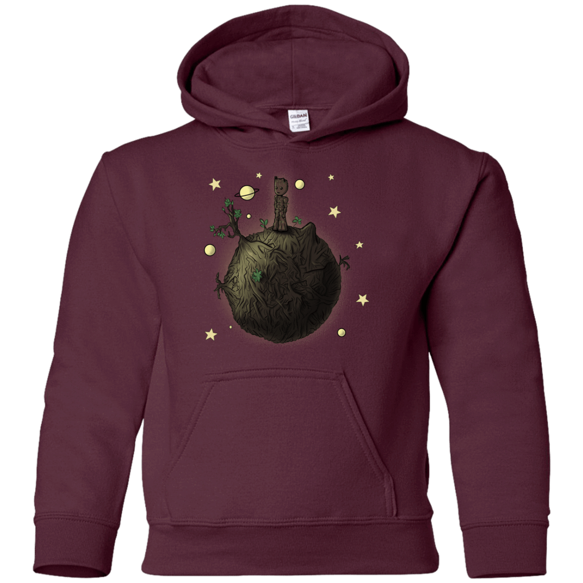 Sweatshirts Maroon / YS Le Petit Groot Youth Hoodie