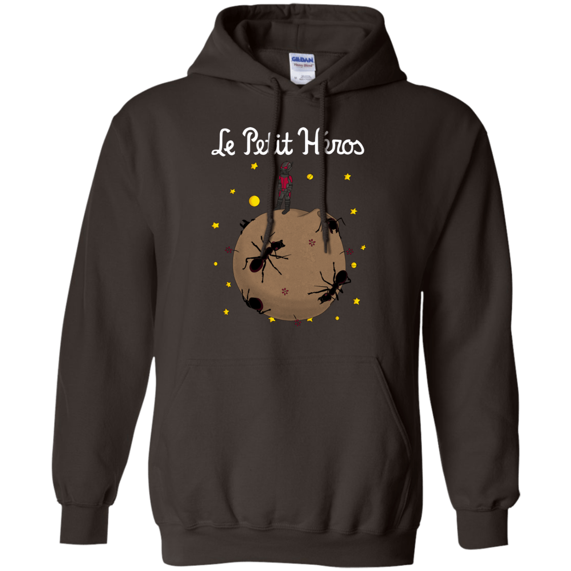 Sweatshirts Dark Chocolate / S Le Petit Héros Pullover Hoodie