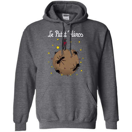 Sweatshirts Dark Heather / S Le Petit Héros Pullover Hoodie