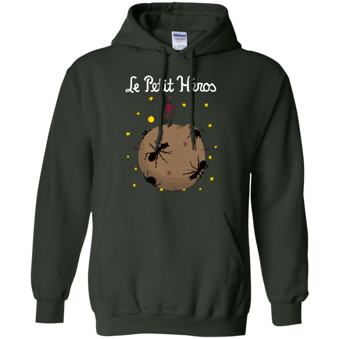 Sweatshirts Forest Green / S Le Petit Héros Pullover Hoodie