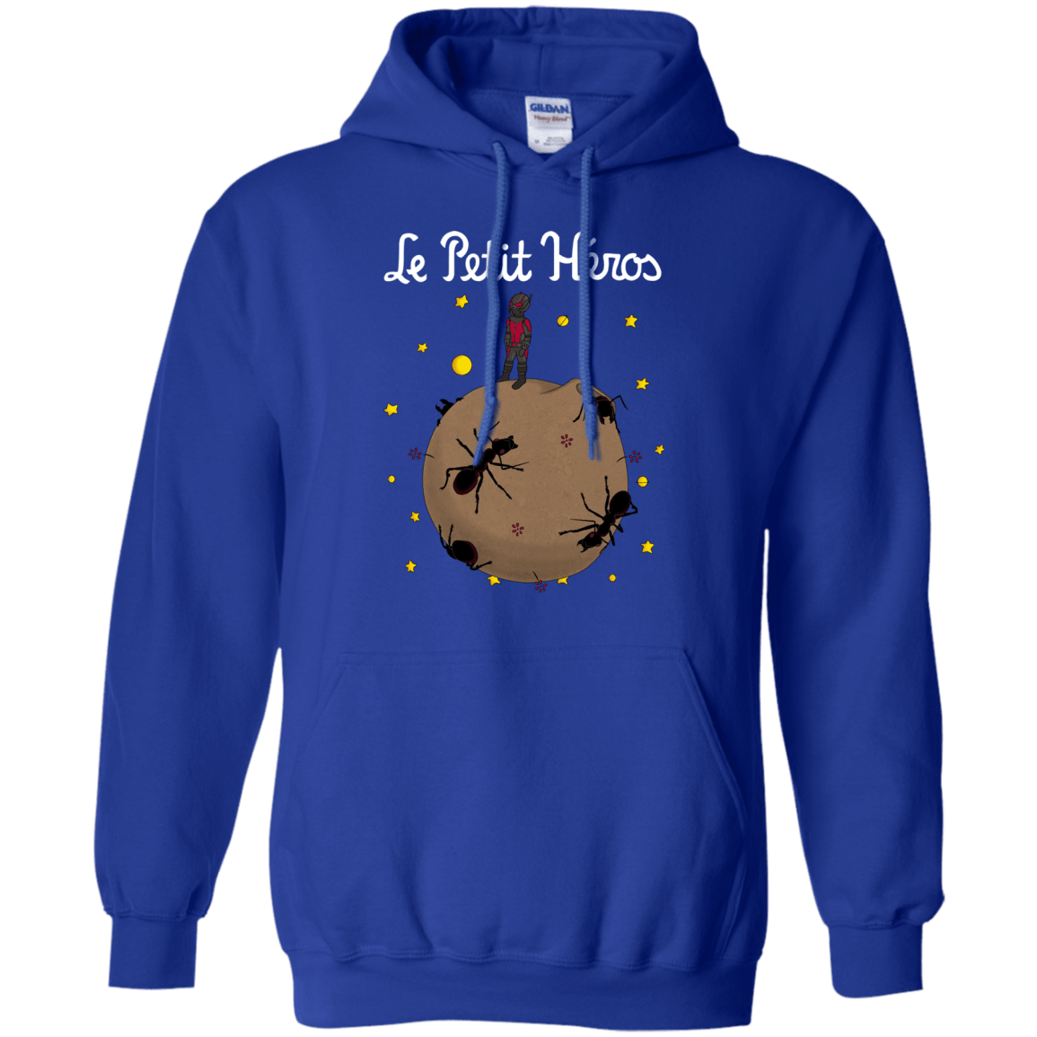 Sweatshirts Royal / S Le Petit Héros Pullover Hoodie