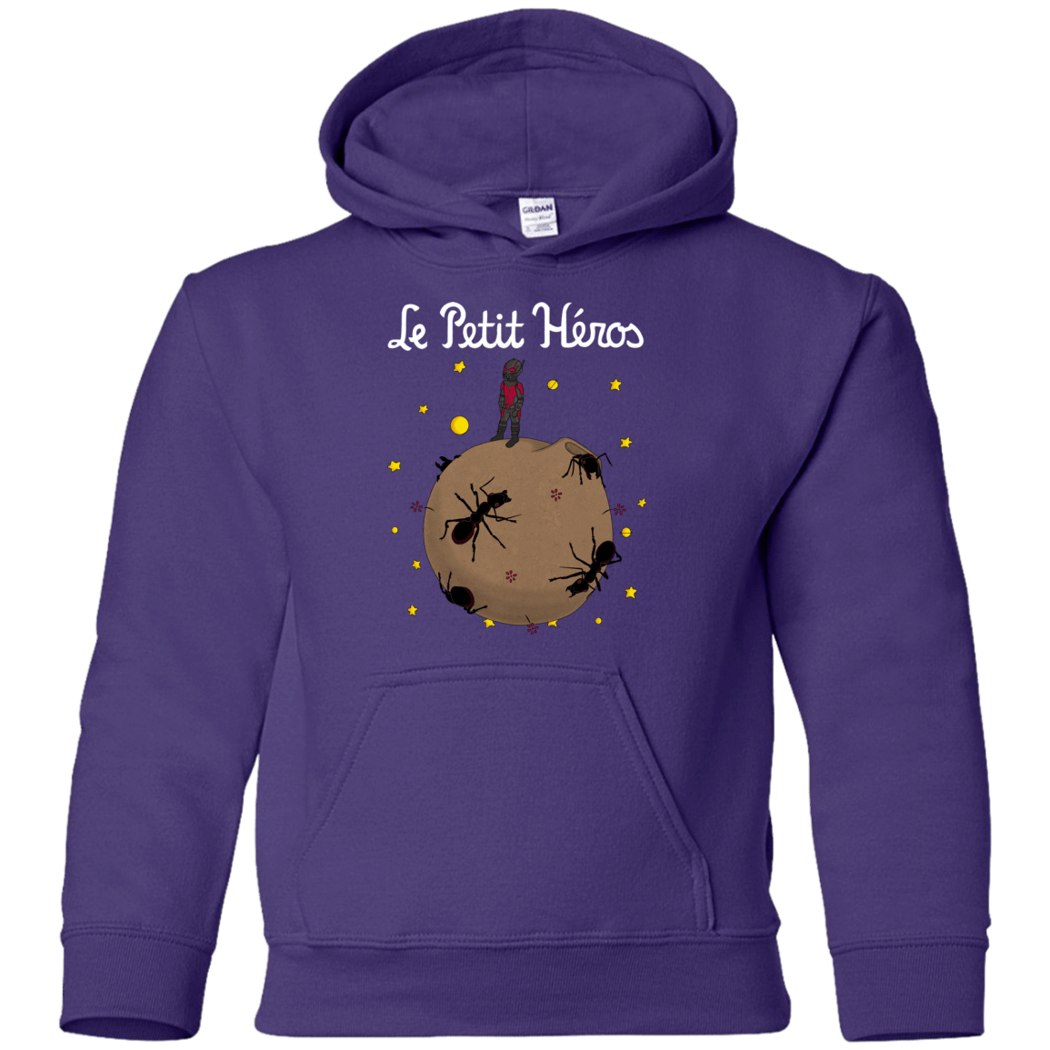 Sweatshirts Purple / YS Le Petit Héros Youth Hoodie