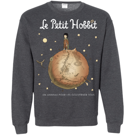 Sweatshirts Dark Heather / Small Le Petit Hobbit Crewneck Sweatshirt