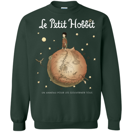 Sweatshirts Forest Green / Small Le Petit Hobbit Crewneck Sweatshirt