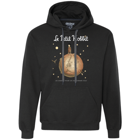 Sweatshirts Black / Small Le Petit Hobbit Premium Fleece Hoodie