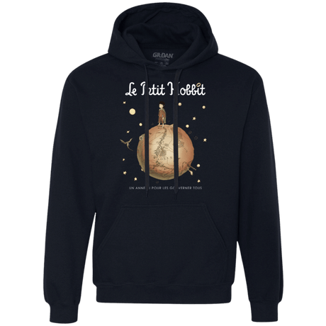 Sweatshirts Navy / Small Le Petit Hobbit Premium Fleece Hoodie
