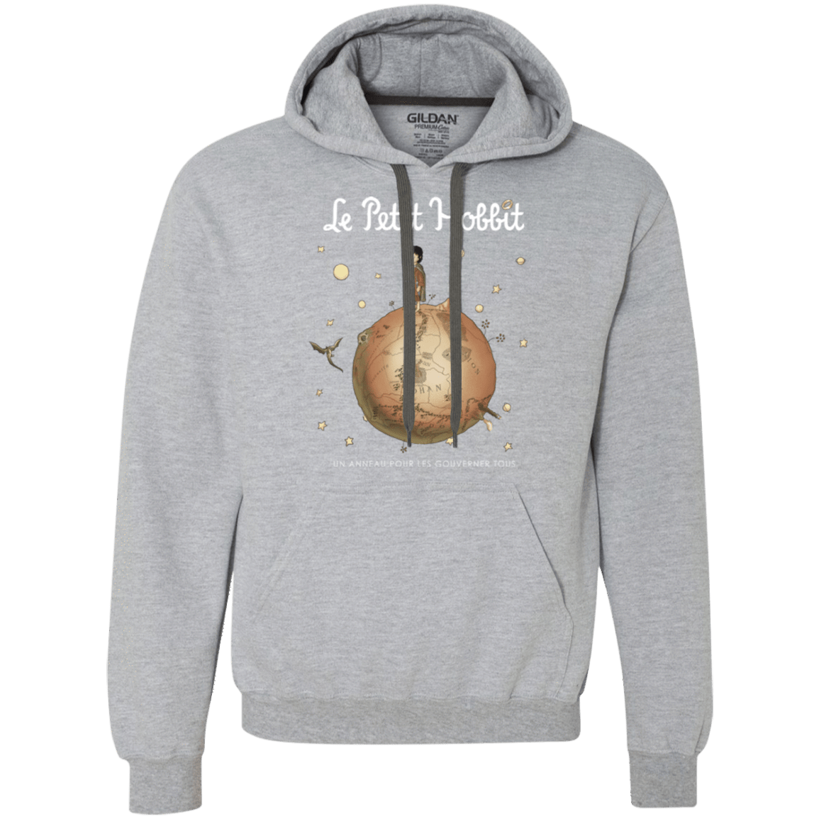 Sweatshirts Sport Grey / Small Le Petit Hobbit Premium Fleece Hoodie