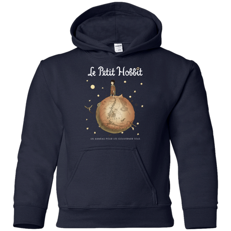 Sweatshirts Navy / YS Le Petit Hobbit Youth Hoodie