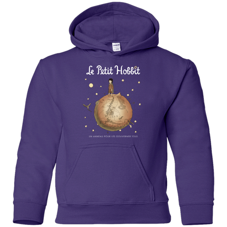 Sweatshirts Purple / YS Le Petit Hobbit Youth Hoodie
