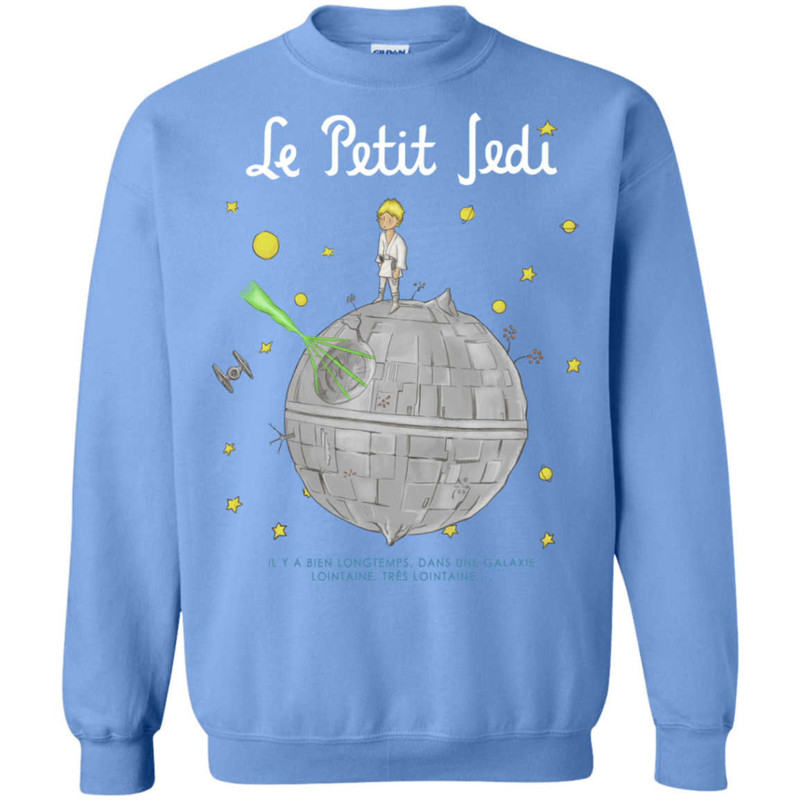 Sweatshirts Carolina Blue / Small Le Petit Jedi Crewneck Sweatshirt