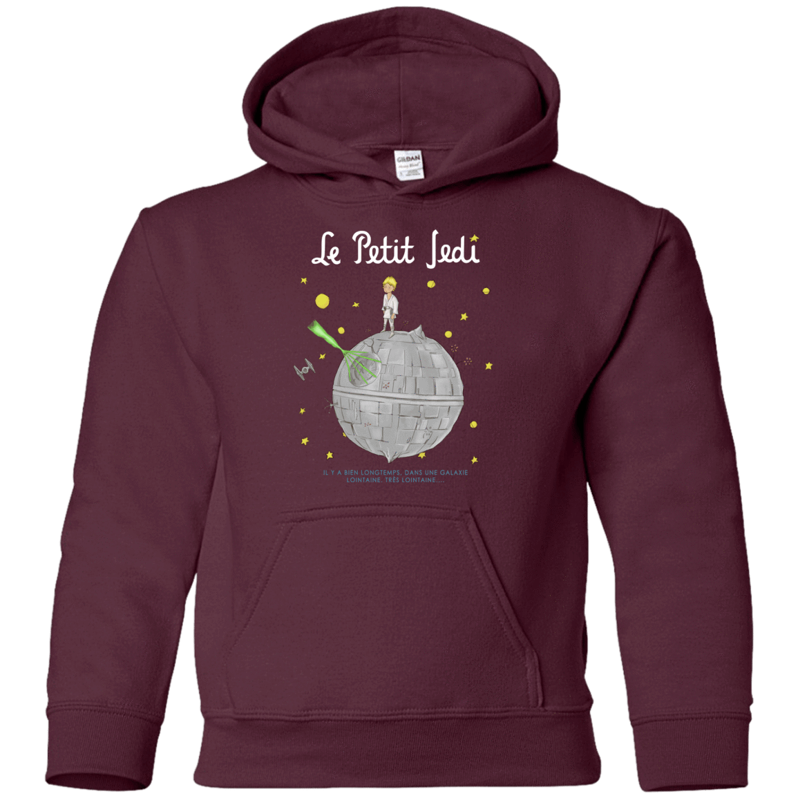 Sweatshirts Maroon / YS Le Petit Jedi Youth Hoodie