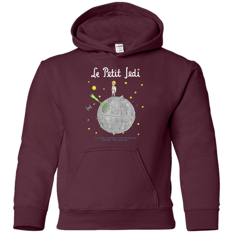 Sweatshirts Maroon / YS Le Petit Jedi Youth Hoodie