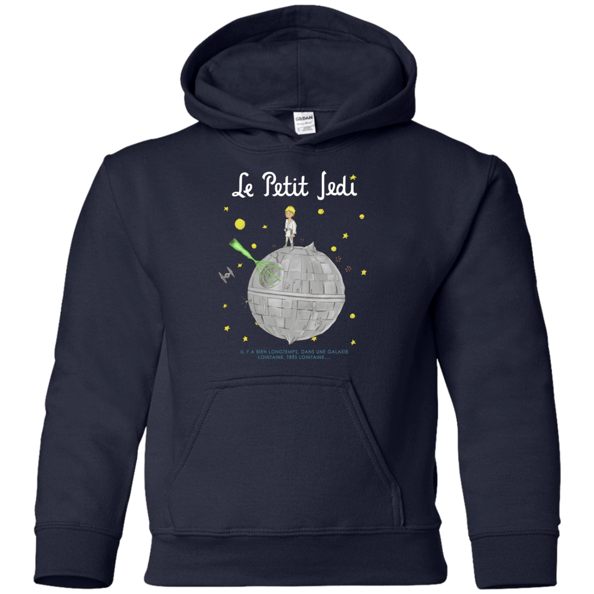 Sweatshirts Navy / YS Le Petit Jedi Youth Hoodie